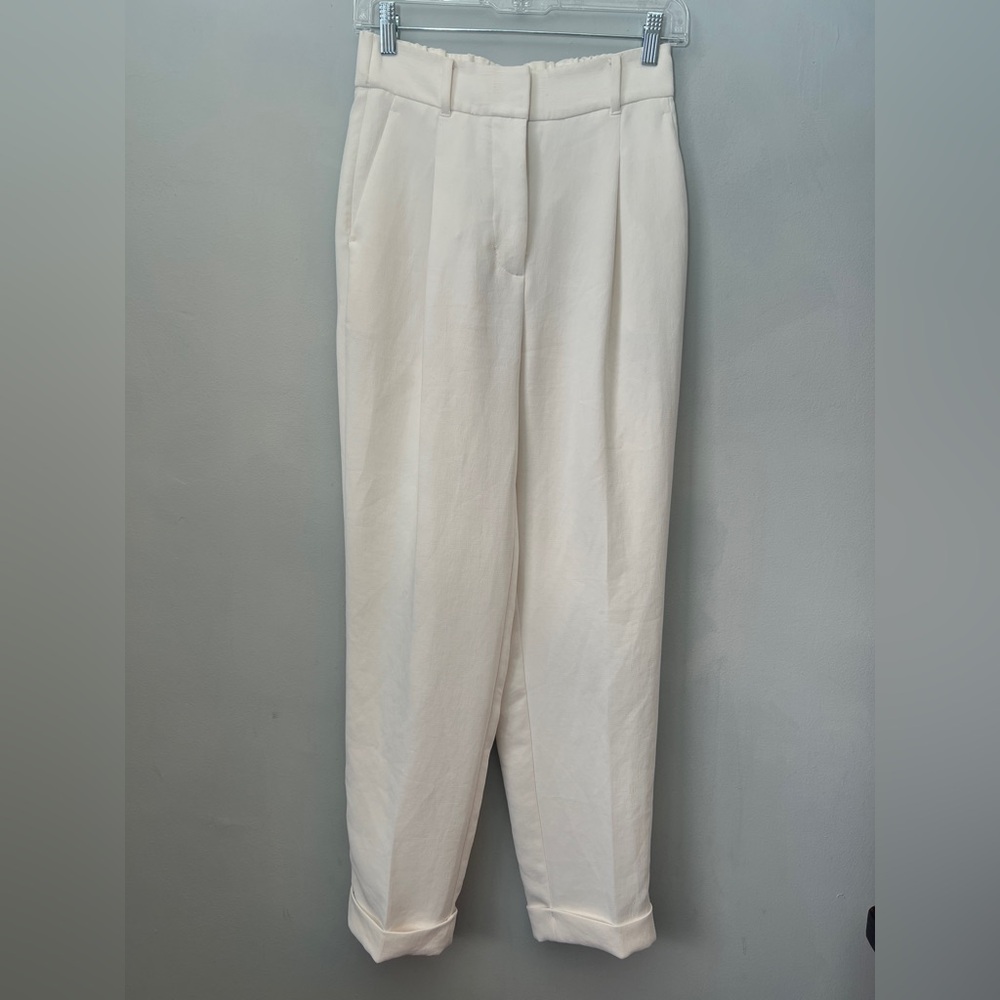 Aritzia Cream Trousers